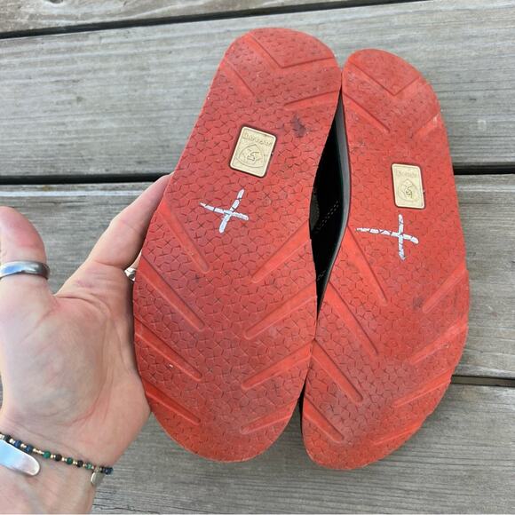 Ariat Cruisers Chocolate Boho Aztec Saddle Blanket Sunset Stripe Shoes 8.5B - Picture 3 of 6